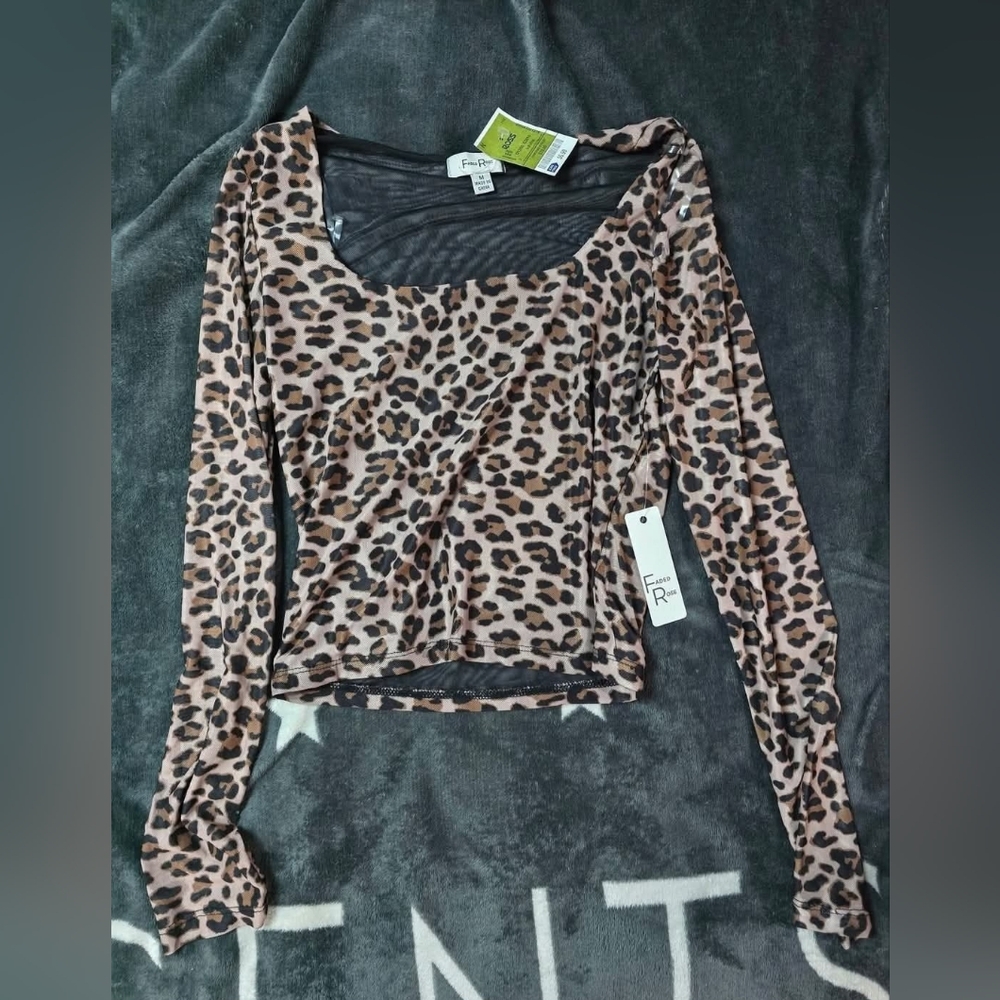 Leopard Print Top